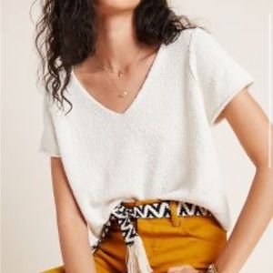 anthropologie sweater tee